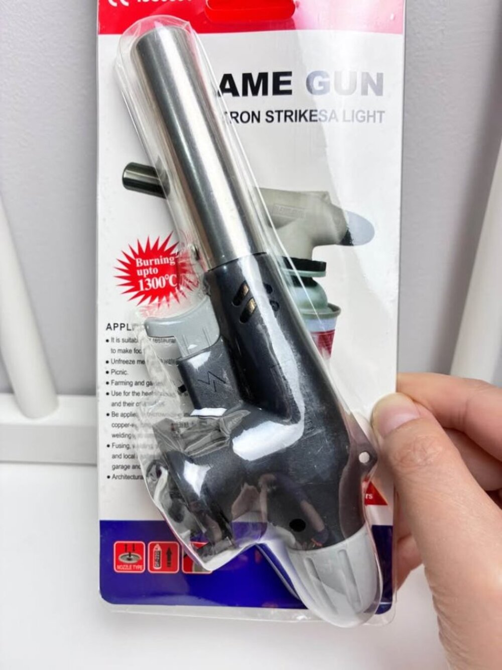 Brand new Butane Torch flame